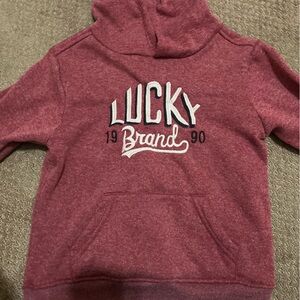 Maroon lucky hoodie